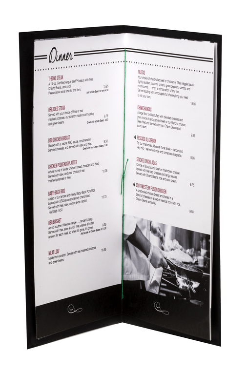 menu back