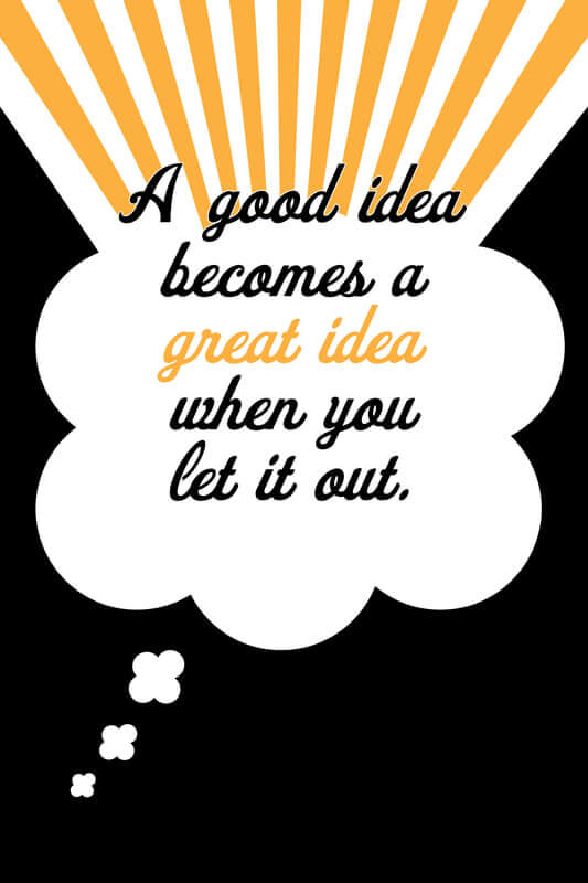 idea poster